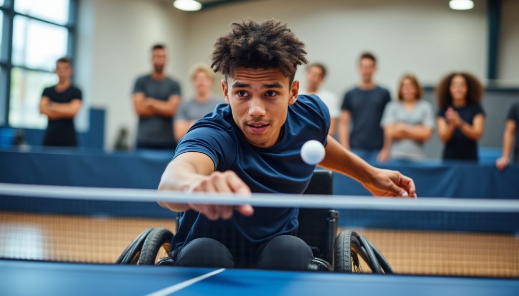 découvrez comment joao dépasse ses limites grâce au ping-pong, transformant son handicap en force et s'épanouissant pleinement bien au-delà de son fauteuil roulant.
