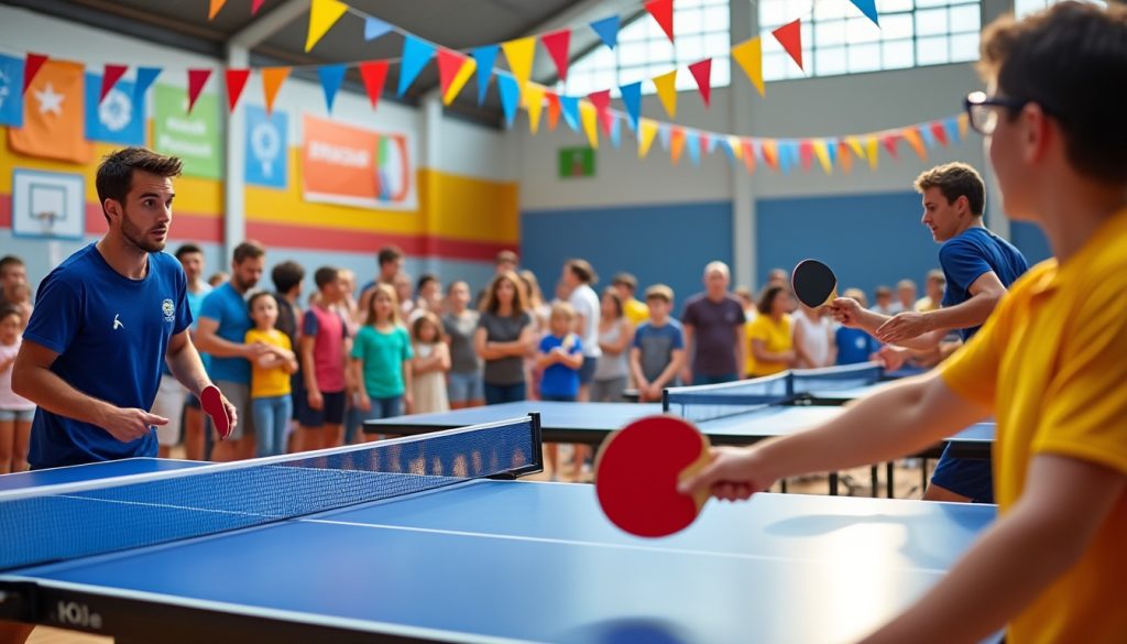 participez au tournoi amical de ping-pong à isigny-le-buat et célébrez le lancement de la nouvelle saison sportive dans une ambiance conviviale. ouvert à tous les niveaux !