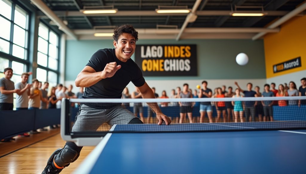 découvrez l’histoire inspirante de joao, le champion de ping-pong qui surmonte brillamment son handicap et repousse les limites pour atteindre l’excellence sportive.