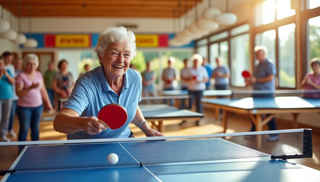 découvrez comment la résidence autonomie de luzech offre à ses résidents une immersion dynamique dans l'univers du tennis de table, favorisant convivialité, bien-être et activité physique au quotidien.