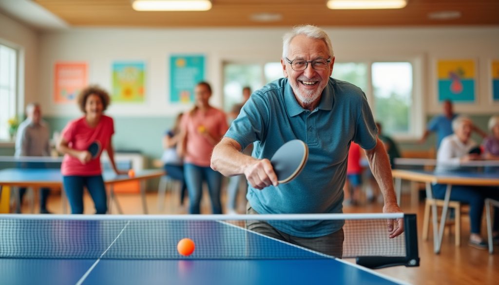 découvrez comment le ping-pong offre une véritable bouffée d'espoir et améliore la qualité de vie des personnes atteintes de la maladie de parkinson, grâce à ses bienfaits physiques et sociaux prouvés.