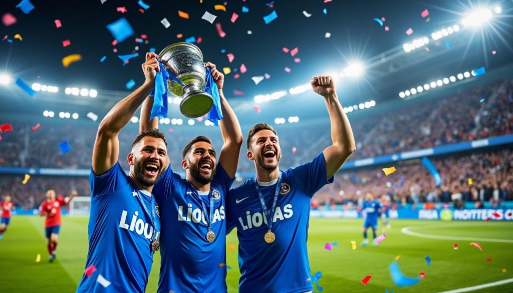 le club de lioujas s'impose avec brio en remportant la prestigieuse coupe de l'aveyron à la loubière. découvrez les moments forts de cette victoire historique et l'ambiance qui a animé la compétition.