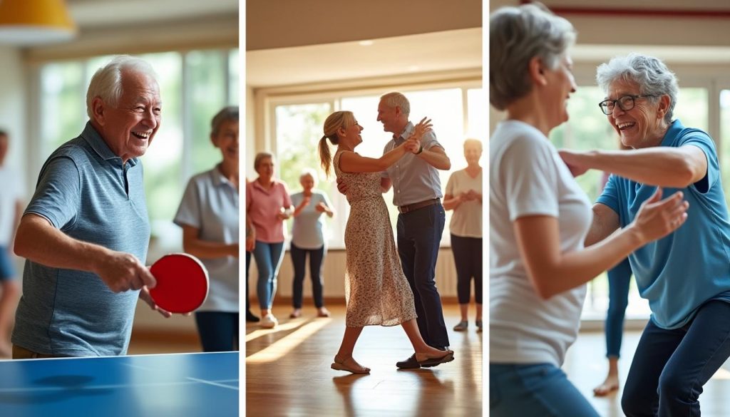 découvrez comment le ping-pong, le tango et la gymnastique contribuent à améliorer la qualité de vie des personnes atteintes de parkinson et d'alzheimer. analyse des bienfaits physiques, cognitifs et sociaux de ces trois activités sur les patients.