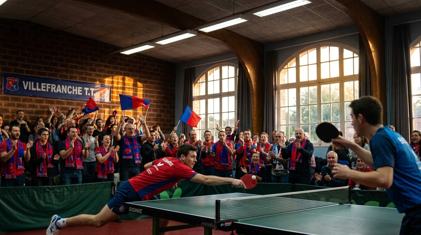 le tennis de table rhône garon remporte une victoire éclatante en nationale 3 lors des matchs à charly, vourles, millery et vernaison, confirmant son statut de leader régional.