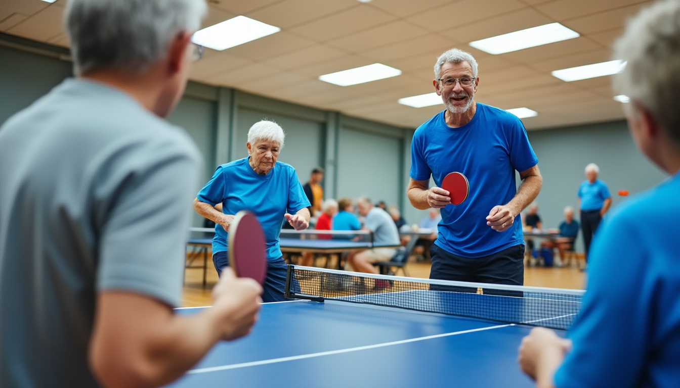 à chartres, découvrez comment le ping-pong est utilisé de manière ludique pour combattre la maladie de parkinson, alliant sport et bien-être pour améliorer la qualité de vie.