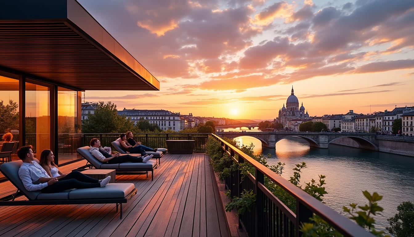 découvrez en images le lancement de la saison sur l'une des plus belles terrasses de lyon, avec une programmation variée et riche en événements captivants.