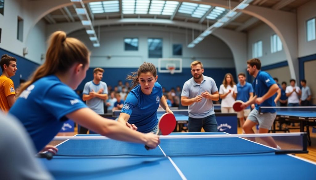 découvrez la compétition de tennis de table réunissant les pongistes amateurs d'élite de la région à parthenay. un événement sportif local à ne pas manquer !