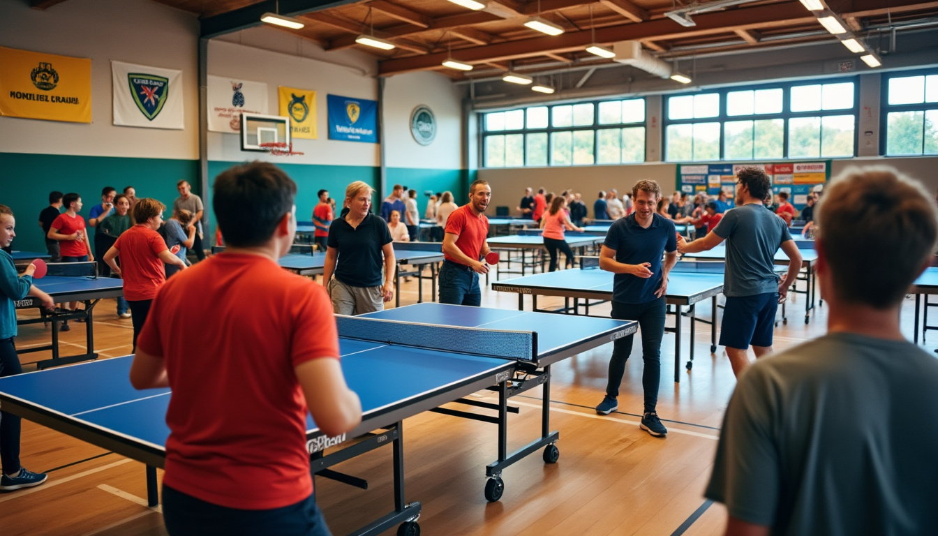 à bavans, près de 60 passionnés se sont rassemblés pour une journée conviviale organisée par le ping-pong club, célébrant la passion et la camaraderie autour du tennis de table.