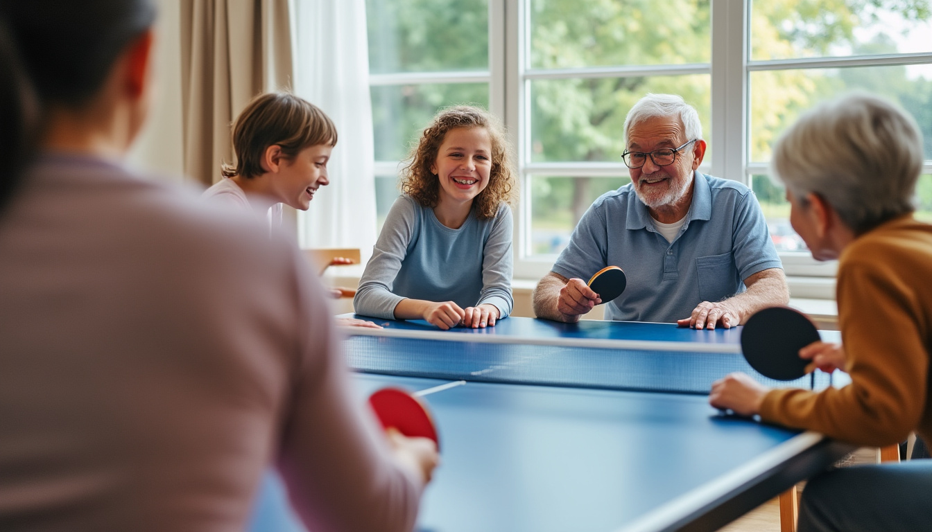 découvrez la pingthérapie, une approche innovante où les échanges de balles de ping-pong favorisent les partages et les dialogues pour un mieux-être social et personnel.