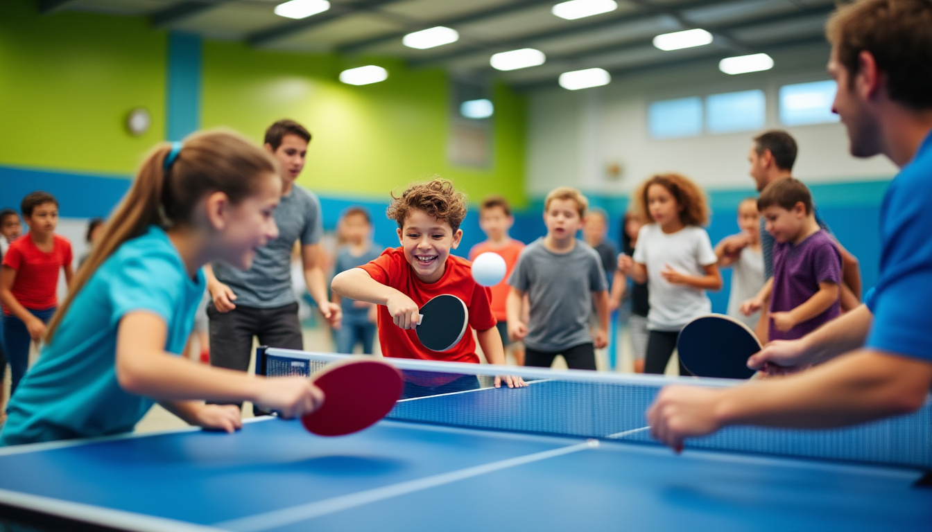 ploufragan organise une fête dédiée au ping-pong pour faire découvrir et partager la passion de ce sport captivant avec tous les âges.