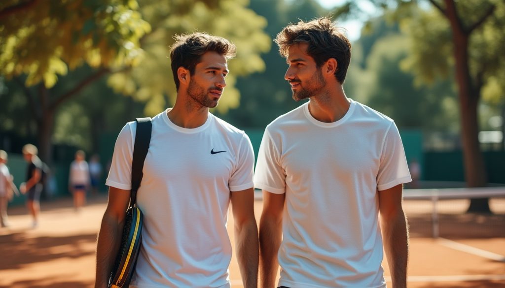 découvrez le duo exceptionnel félix et alexis lebrun, stars de roland-garros, surpris lors d'une rare sortie ensemble. une rencontre unique à ne pas manquer !