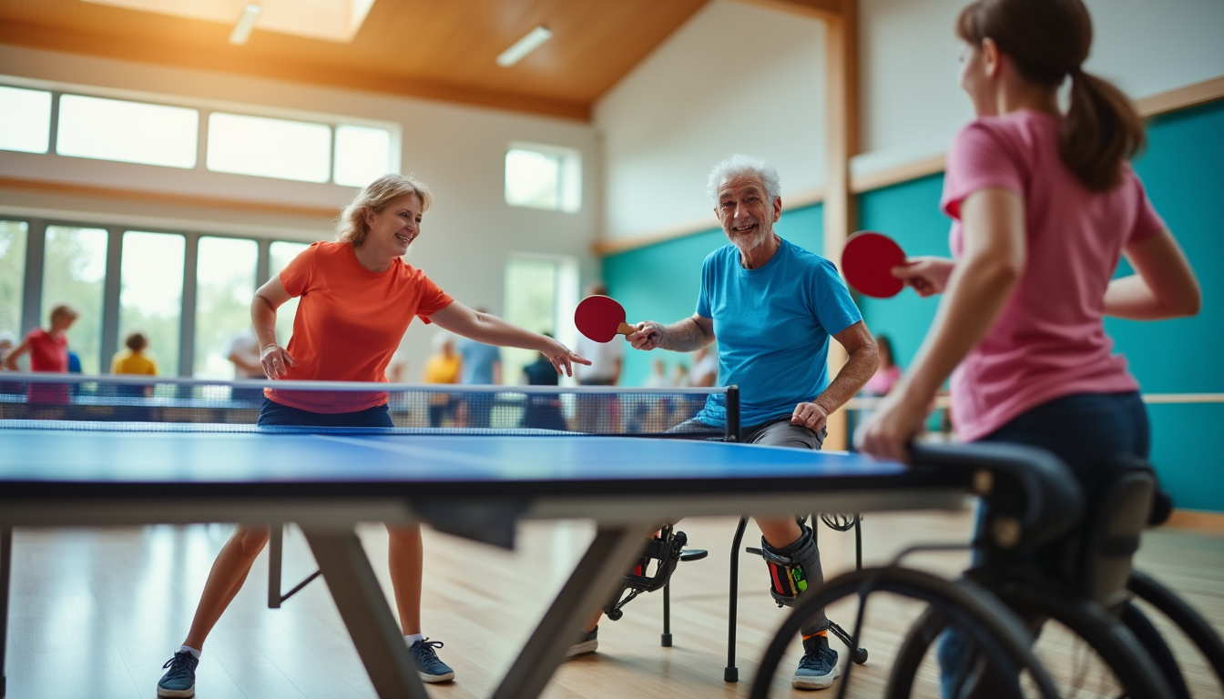 découvrez l'initiative innovante du ping-pong club du relecq-kerhuon avec la création d’une section dédiée aux personnes atteintes de la maladie d'alzheimer, favorisant sport et bien-être.
