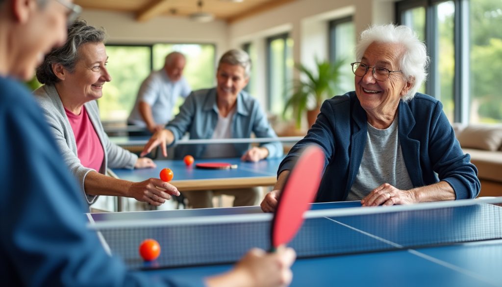 découvrez le projet innovant du ping-pong club du relecq-kerhuon qui crée une section dédiée aux personnes atteintes d'alzheimer, favorisant le bien-être et la convivialité par le sport.